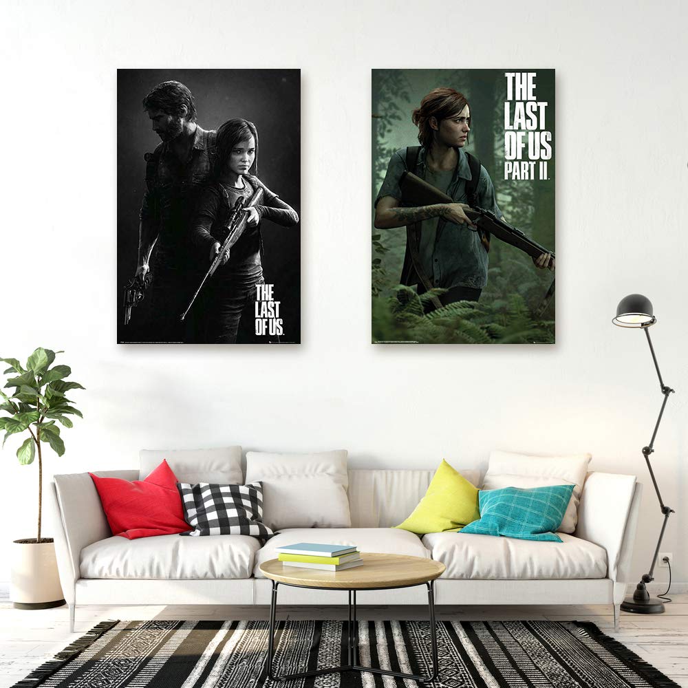 Amazon.co.jp: The Last Of Us - Part I & II - ゲームポスターセット